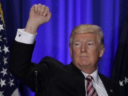 Ante el peligro que representa Trump a México, se deben tomar medidas; señala la líder del PRD. AP / M. Rourke