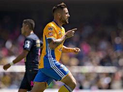 Delort llegó a Tigres para el Apertura 2016. MEXSPORT / ARCHIVO