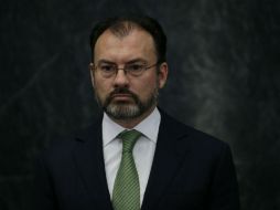 Videgaray ofreció una rueda de prensa en la Embajada de México en Washington. AP / ARCHIVO