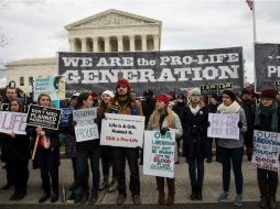 El movimiento desea que el nuevo ejecutivo deje de financiar Planned Parenthood, la mayor red de planificación familiar de EU. AFP / Z. Gibson