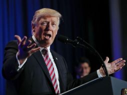 Donald Trump y Enrique Peña Nieto acordaron resolver sus diferencias como parte de una discusión integra. AP / P. Martínez