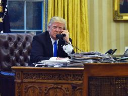 El mandatario dio el mensaje en una breve declaración escrita difundida por la Casa Blanca. AFP / ARCHIVO