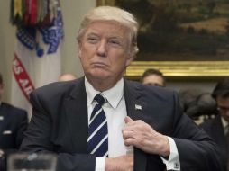 La Casa Blanca dijo que Trump seguirá siendo respetuoso y solidario con los derechos de la comunidad LGBT. EFE / M. Reynolds