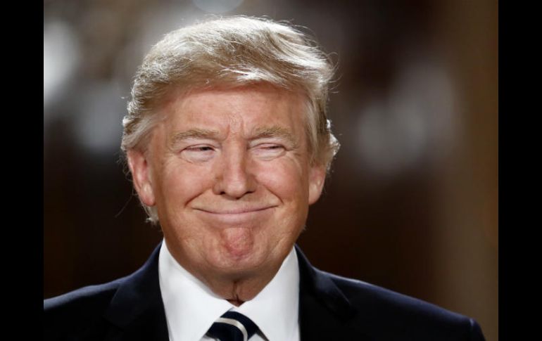 'Trumponomics', 'Trumpertantrum' y 'Trumpkin' son algunas de las palabras que se han creado. AP / C. Kaster