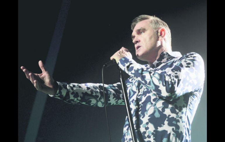 Morrissey, el músico británico que fuera vocalista de los Smiths, es conocido por sus filiaciones veganas. AFP / K. Winter