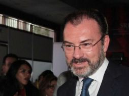 El viaje del titular de la SRE se produce en medio de la crisis diplomática con el gobierno de Trump. NTX / ARCHIVO