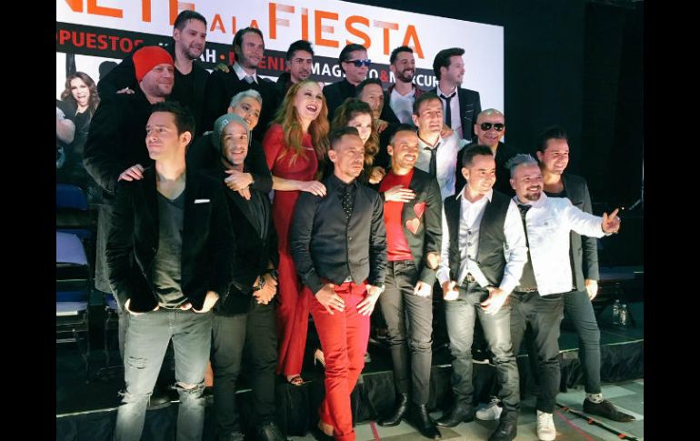 'Únete a la fiesta' se presentarán el 10 y 24 de marzo en el Auditorio Nacional para después visitar ciudades de la República. TWITTER / @UneteFiestaOF