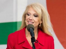Conway adquirió notoriedad al introducir el concepto de ‘’hechos alternativos’’ para justificar la opinión de la Casa Blanca. AFP / ARCHIVO