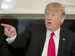 Tanto las acusaciones del magnate como la reacción del ministro de relaciones exteriores de Irá, se publican en la red social Twitter. EFE / M. Reynolds