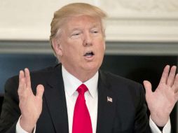 Trump ordenó la construcción inmediata del muro, pero hasta el momento no ha presentado un plan de financiamiento. EFE / M. Reynolds