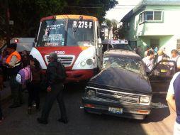 Autoridades investigarán quién fue el responsable del accidente. ESPECIAL / Bomberos de Guadalajara