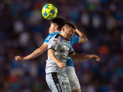 Acción del partido entre Cruz Azul y Querétaro en el Estadio Azul. MEXSPORT / J. Ramírez