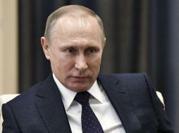 Vladímir Putin, garantizó que, pese a la recesión, Rusia no renunciará en ningún caso a la organización del Mundial. AP / A. Nikolsky