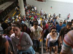 Siteur analiza la manera en la que se trasladará a los usuarios de las estaciones Juárez y Plaza Universidad. EL INFORMADOR / ARCHIVO