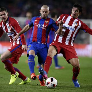 Javier Mascherano será baja del Barça por lesión