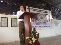 La FGE entregó una solicitud de juicio de procedencia para desaforar a Beltrán Orozco. FACEBOOK / Dip. Saúl Beltrán Orozco Distrito 17 en Guerr