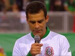Rafael Márquez a nombre de toda la Selección Mexicana expuso el rechazo total a la discriminación y racismo. TWITTER / @miseleccionmx