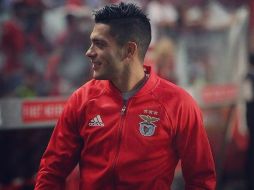 Benfica jugó 22 minutos luego de entrar de cambio. TWITTER / @Raul_Jimenez9