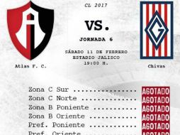 El equipo también insta a no fomentar la reventa. TWITTER / @atlasfc