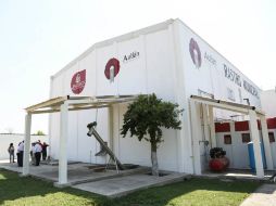 El nuevo rastro cuenta con sistema de aire, cámara de refrigeración, área de corrales, suministro de corte, entre otros. ESPECIAL / Aristóteles Sandoval