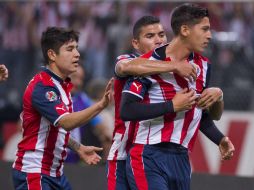 Chivas jamás bajó los brazos, mientras Atlas se motró pasivo la mayor parte del partido. MEXSPORT / C. de Marchena