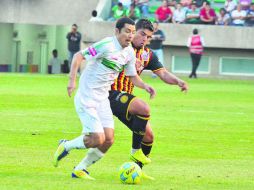 El encuentro entre Zacatepec y Leones Negros fue ríspido, pero el cuadro universitario pudo traerse un punto. ESPECIAL / ZACATEPEC SIGLO XXI