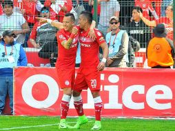 Los choriceros llegan a 13 puntos, uno más que Xolos, segundo lugar general. AFP / V. Ruiz
