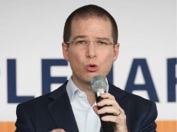 Ricardo Anaya recordó que prácticamente todos los sectores de la sociedad han formulado propuestas y argumentos. SUN / ARCHIVO