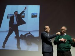 Ozbilici compareció emocionado por el galardón y aseguró que la responsabilidad fue más fuerte que el miedo a morir. AP / P. Dejong