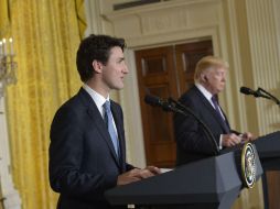 Este lunes es la primera reunión bilateral entre los líderes de ambos países desde que Trump asumió la Presidencia. AFP / M. Ngan