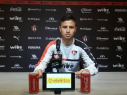 ''Siempre será momento de ganar, nosotros queremos seguir respaldando al 'Profe' (Cruz)'', dijo el joven juagador. TWITTER / @atlasfc