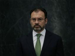 Este miércoles los coordinadores parlamentarios del PAN, PRI, PRD, PVEM y del PT tienen un encuentro privado con Videgaray. AP / ARCHIVO