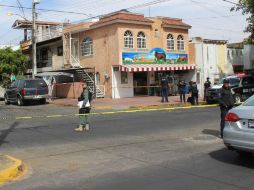 De acuerdo a las autoridades, en el lugar quedaron algunos cascajos percutidos. ESPECIAL /