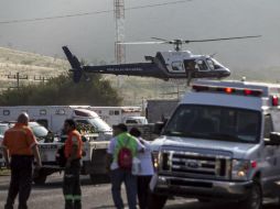 Con el uso de helicópteros, el SAMU entrega los heridos directamente en terapia intensiva o en el quirófano. EL INFORMADOR / ARCHIVO