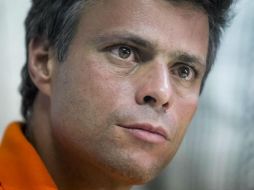 Leopoldo López está convencido de que saldrá a ‘‘luchar a brazo partido por la libertad y la democracia en Venezuela’’. EFE / ARCHIVO