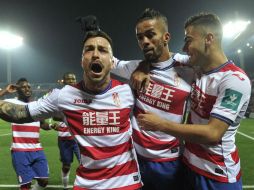 Con este resultado el Granda llega a 16 unidades en la liga española a dos puntos de la zona de salvación del descenso. EFE / M. Molina