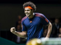 El francés Tsonga celebra después de imponerse a Cilic. AFP / K. Suyk