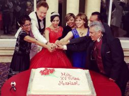 A través de su cuenta de Twitter, O'Brien felicitó a Marisol y le agradeció por el honor de hacer sido su padrino TWITTER / @ConanOBrien