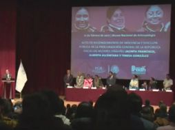 Las tres mujeres fueron detenidas en 2006 en Santiago Mexquititlán; no tuvieron ayuda de intérpretes pero fueron aprehendidas. ESPECIAL / PGR