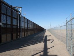 El muro en la frontera fue una de las promesas estrella con las que llegó a la Casa Blanca Donald Trump. EFE / ARCHIVO