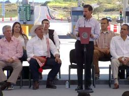 El Mandatario reconoció que todavía hay retos importantes en algunas partes del país respecto al eje de seguridad. TWITTER / @PresidenciaMX