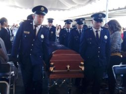 ''¡Queremos justicia! ¿Eh?'', exclama la viuda de Felipe tras la intervención del presidente. EL INFORMADOR /