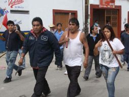 Durante el arribo de los partidarios de Pérez Pérez, se registraron disparos de arma de fuego, pero no hay lesionados. NTX / ARCHIVO