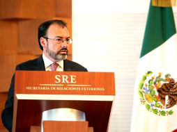 El secretario de Relaciones Exteriores  informó que por el momento no hay confirmación de una reunión entre ambos presidentes. NTX / ESPECIAL