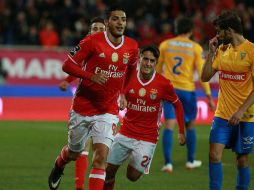 Jiménez podría tener minutos como suplente. TWITTER / SLBenfica
