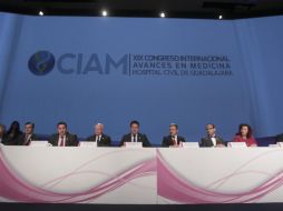 La inauguración del evento estuvo a cargo del secretario de Salud, José Narro Robles y Aristóteles Sandoval. EL INFORMADOR / F. Atilano