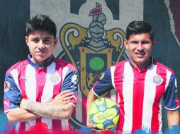 Eduardo y Brayam López. Durante las prácticas Almeyda los pone a competir juntos, lo cual les agrada a ambos. EL INFORMADOR / G. Gallo/ Chivas, Simon Barber