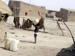 La escasez de agua está azotando Sudán del Sur, donde la hambruna por sequía está diezmando a la población. EFE / ARCHIVO