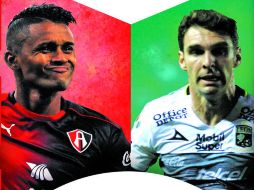 Fidel Martínez y Mauro Boselli, los encargados de mover las redes del Jalisco hoy. EL INFORMADOR / MEXSPORT