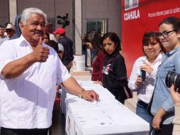 Los resultados de las votaciones se darán a conocer a las 20:00 horas de este domingo. TWITTER / @PRICoahuila